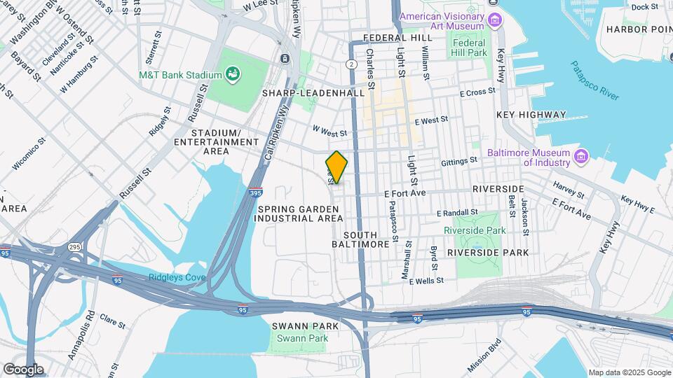 1421 Race St Map and Location Details