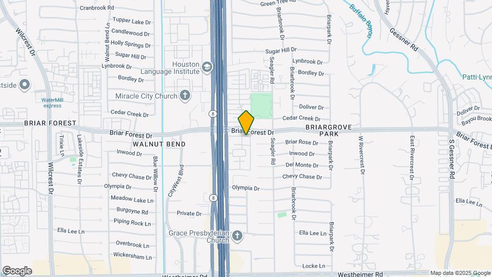 10351 Briar Forest Dr Map and Location Details