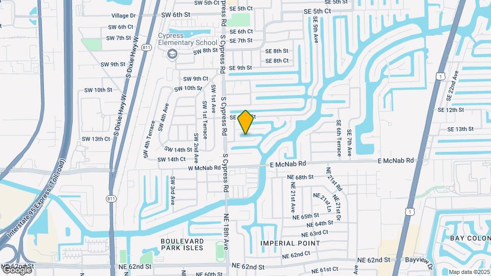 131 SE 13th St Map and Location Details