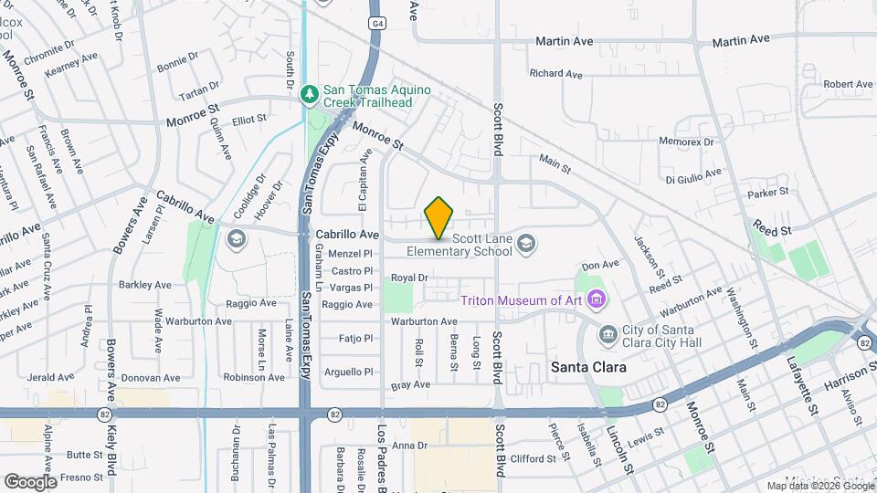 2158 Cabrillo Ave Mapa y Detalles de la Ubicación