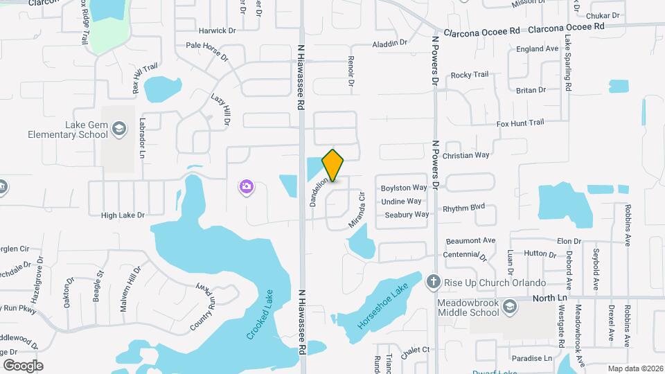 4762 Miranda Cir Map and Location Details