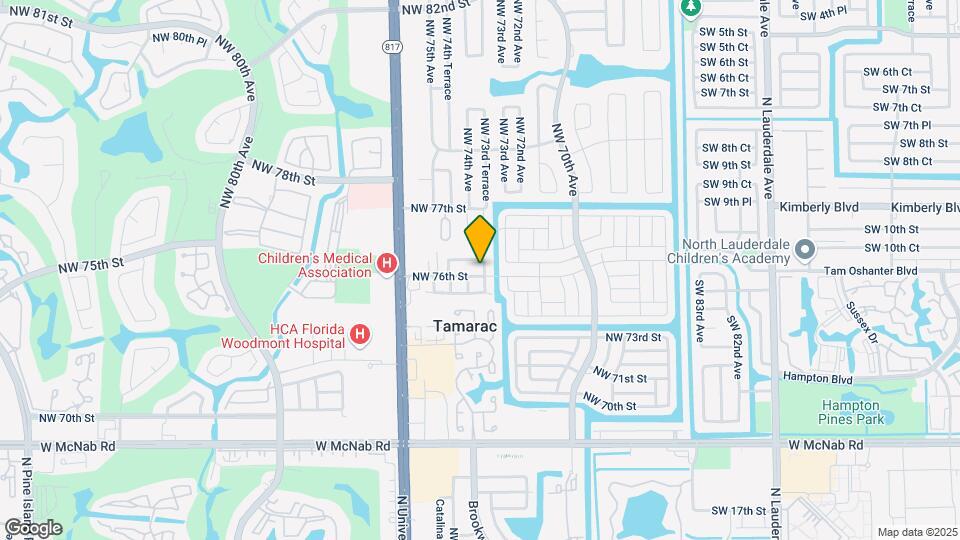 7389 NW 76th St-Unit -1-2 Map and Location Details
