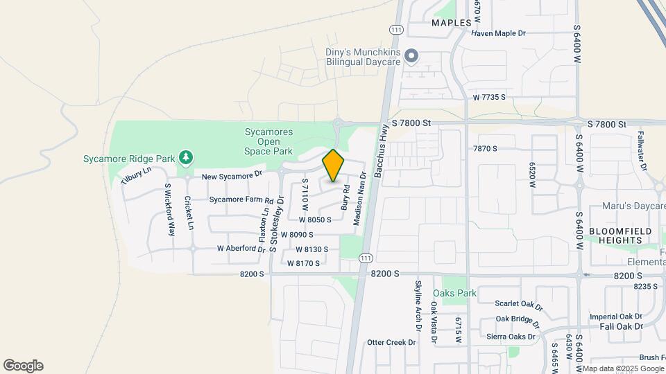 7042 W Dry Sycamore Ln Map and Location Details