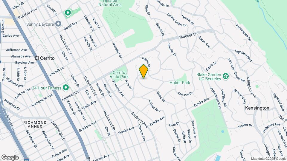 856 Balra Dr Map and Location Details