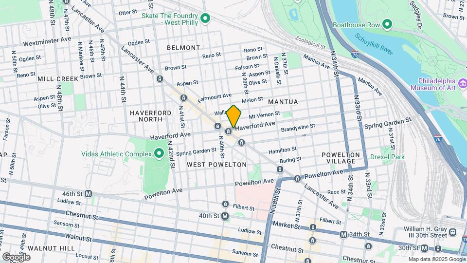 3945 Lancaster Ave Mapa y Detalles de la Ubicación