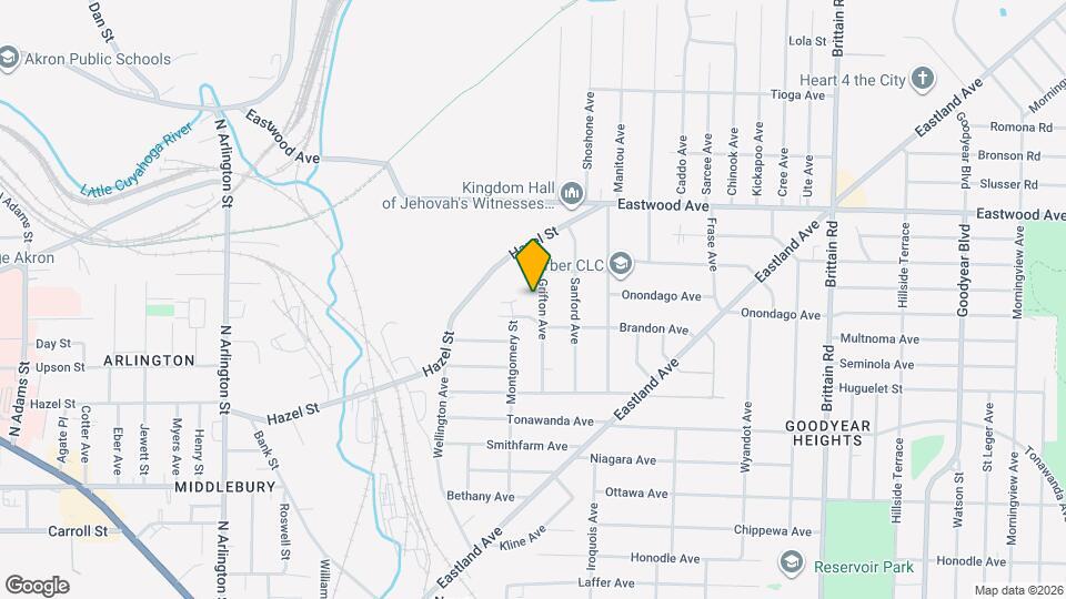 676 Grifton Ave Map and Location Details