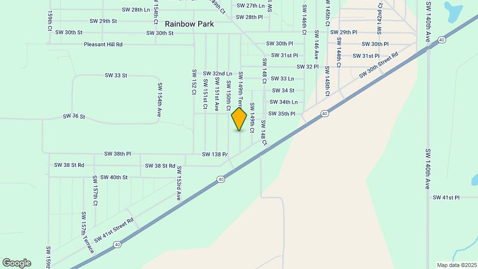 3738 SW 149th Terrace Map and Location Details