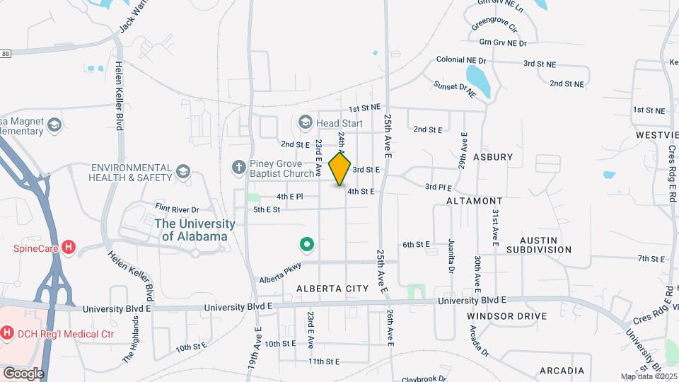 316 24th Ave E Map and Location Details
