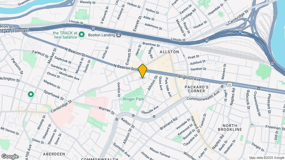 20 Armington St, Unit 14 Map and Location Details