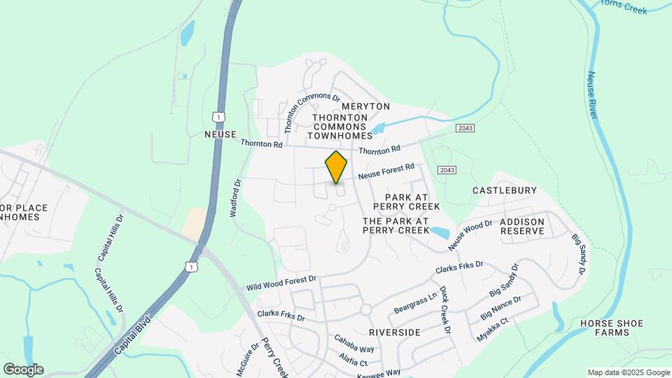 8610 Neuse Landing Ln Map and Location Details
