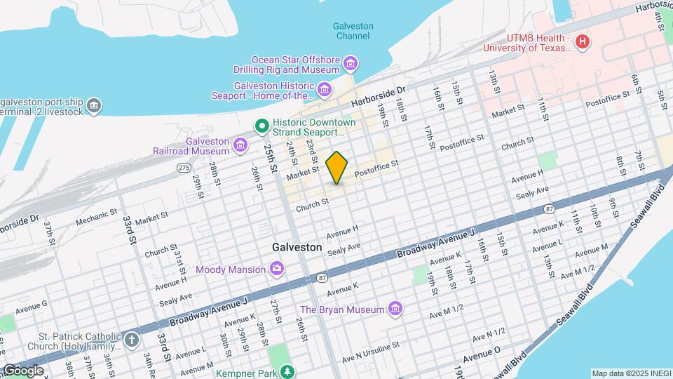 2207 Postoffice St Map and Location Details