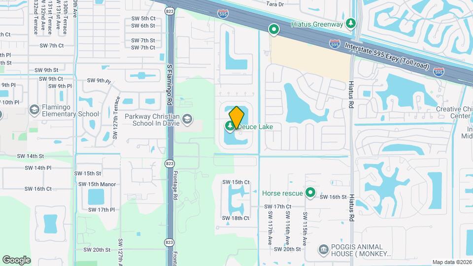 11894 SW 12th Pl Map and Location Details