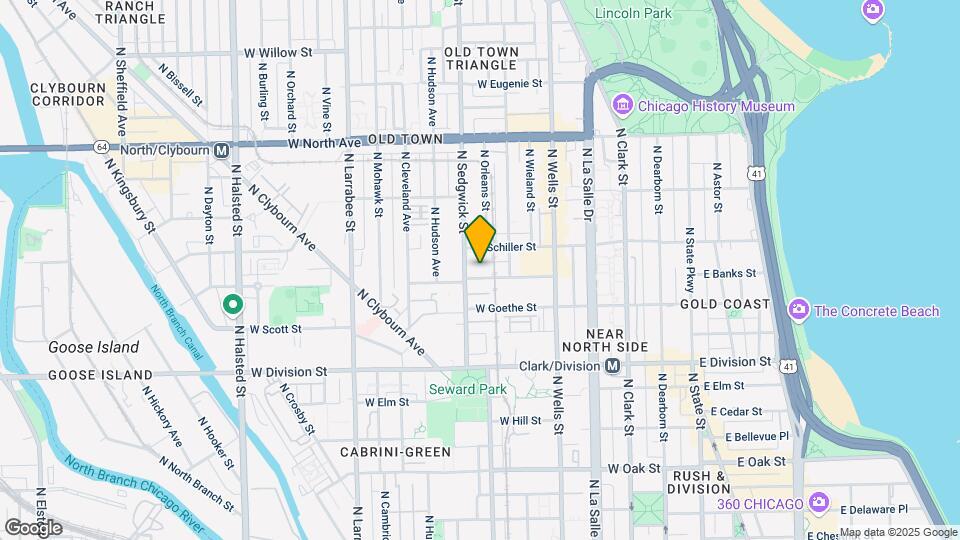 330 W Evergreen Ave Map and Location Details