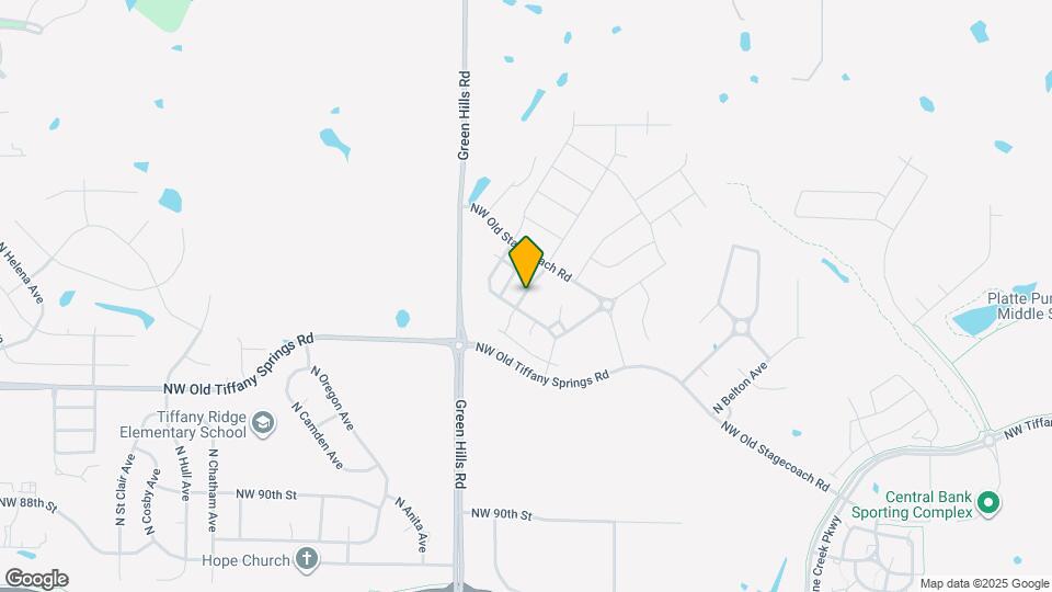 9415 N Adrian Ave Map and Location Details