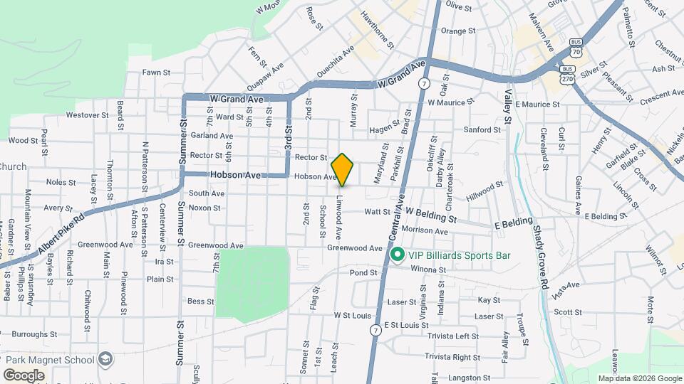 407 Linwood Ave Map and Location Details