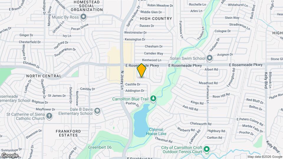 1926 Rambling Ridge Ln Map and Location Details