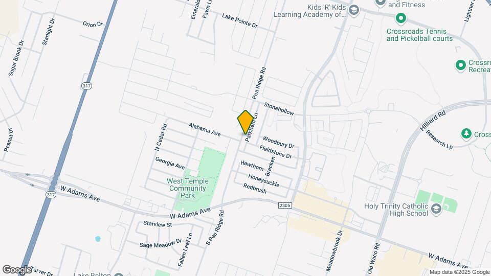 424 Parkfield Ln Map and Location Details