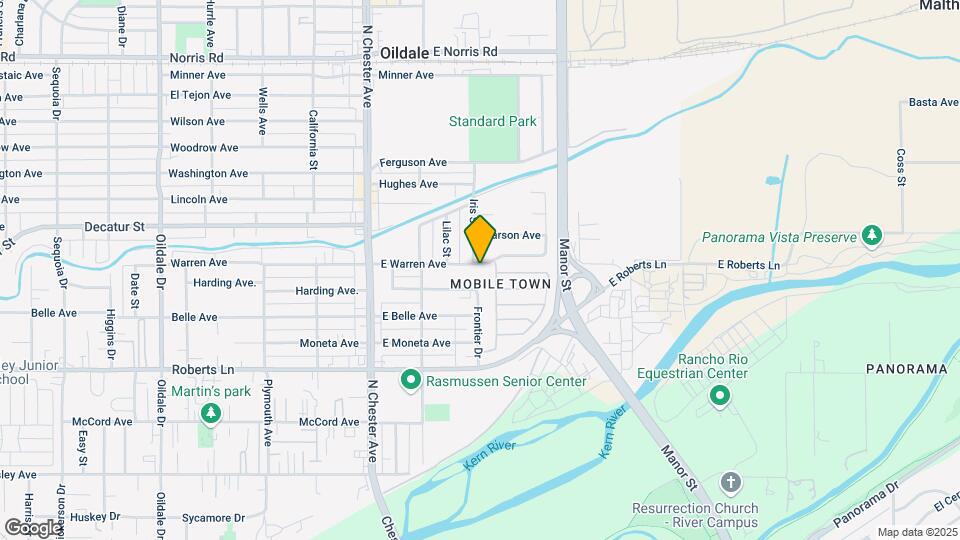 405 E Warren Ave Mapa y Detalles de la Ubicación