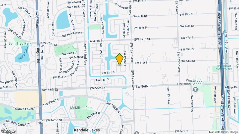 5124 SW 128th Ave Map and Location Details