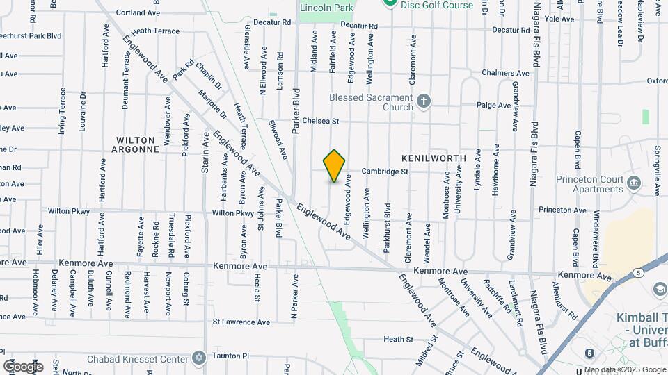 135 Fairfield Ave Map and Location Details