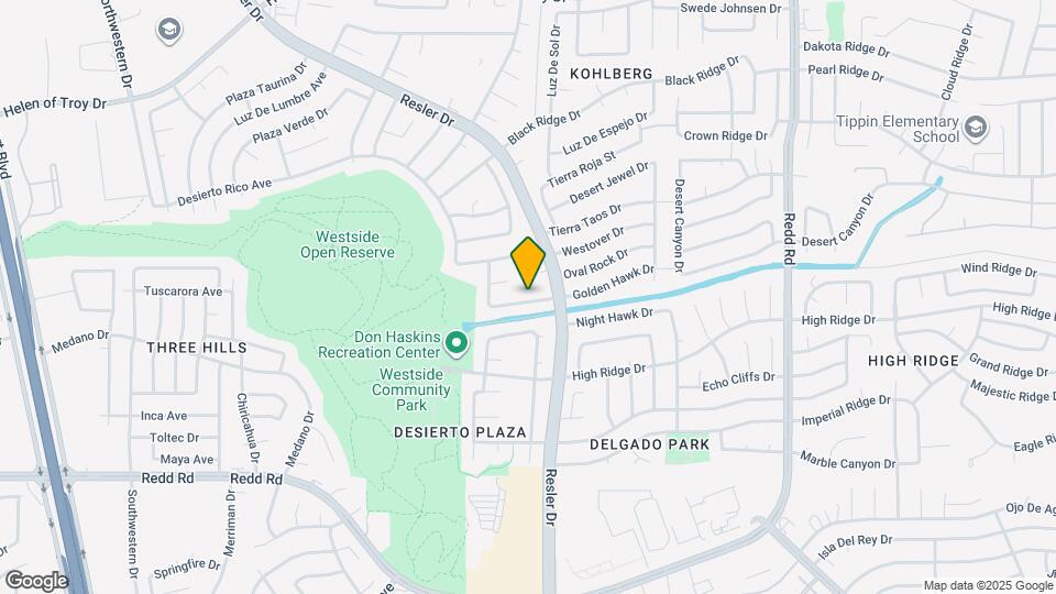 7305 Golden Sage Dr Map and Location Details