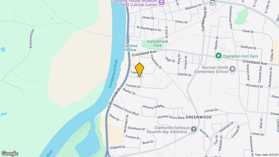 40a Dortch St Map and Location Details