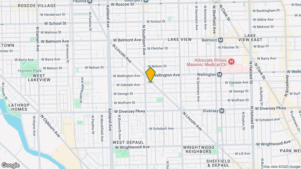 2942 N Lincoln Ave Mapa y Detalles de la Ubicación