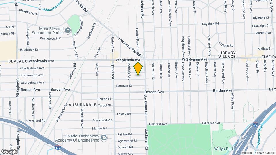 1728 Berkshire Pl Map and Location Details