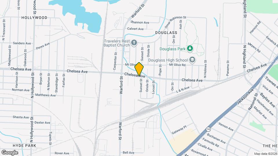 3017 Chelsea Ave Map and Location Details