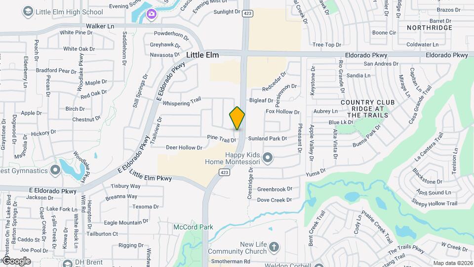 2405 Marble Canyon Dr Map and Location Details