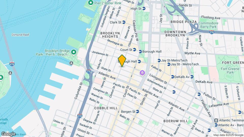 149 Clinton St Mapa y Detalles de la Ubicación