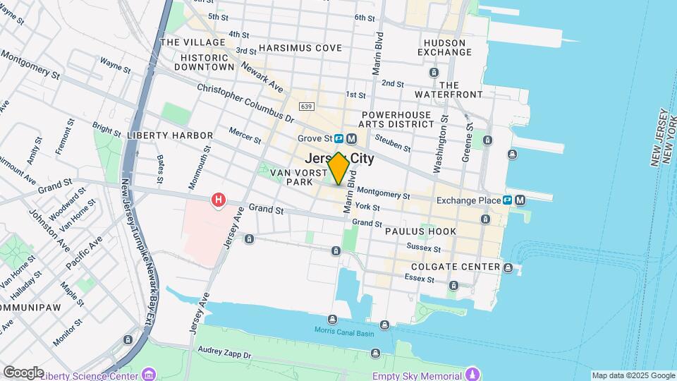 187 Montgomery St Mapa y Detalles de la Ubicación