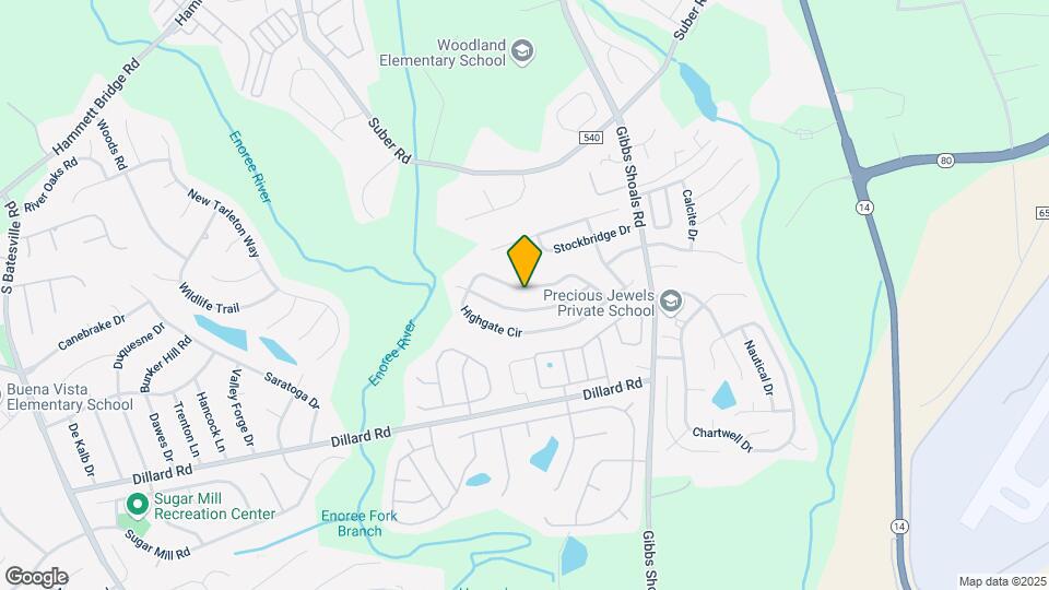 324 Highgate Cir Map and Location Details
