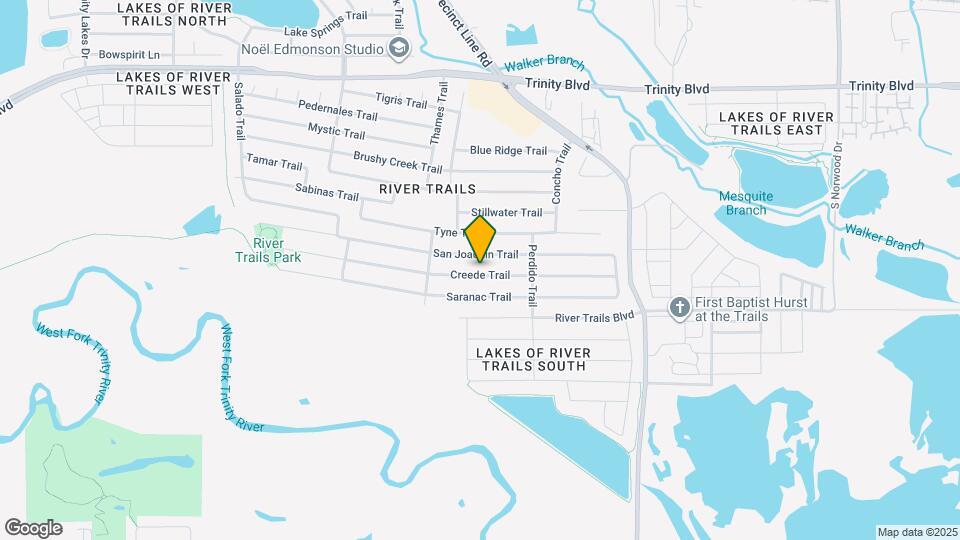 9017 Creede Trail Mapa y Detalles de la Ubicación