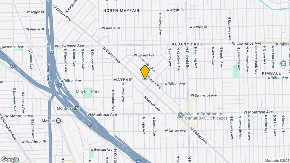 4573 N Elston Ave, Unit 1 Map and Location Details