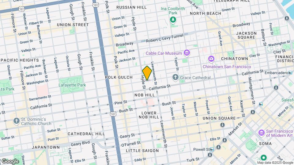 1463 Sacramento St Mapa y Detalles de la Ubicación