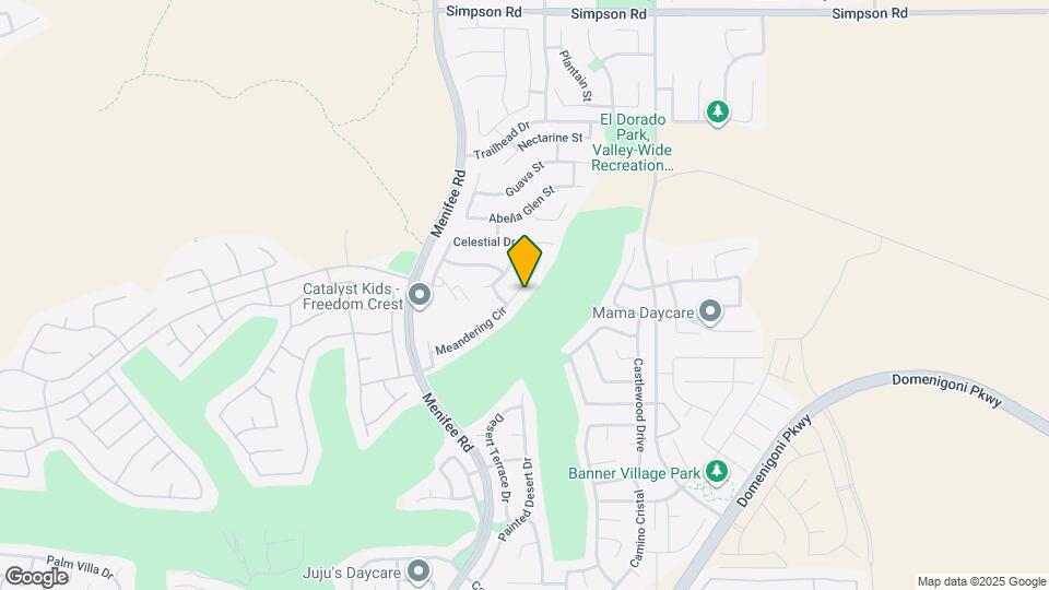 29124 Meandering Cir Mapa y Detalles de la Ubicación