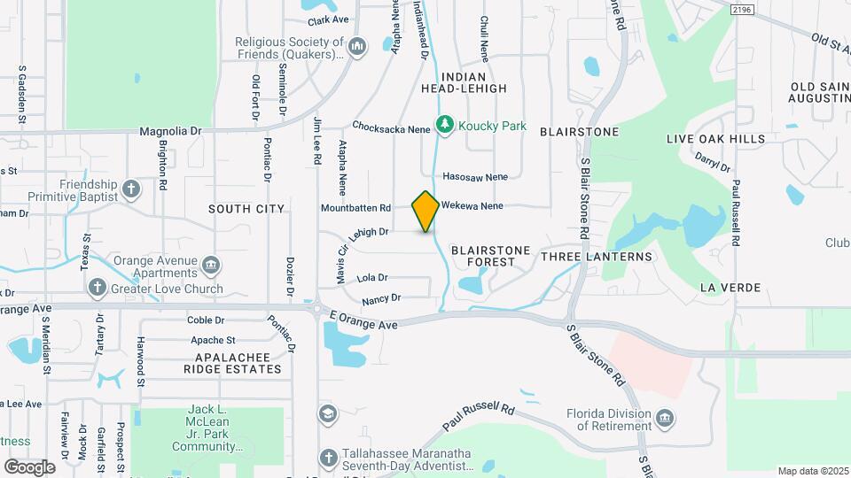 1409 Lehigh Dr Map and Location Details