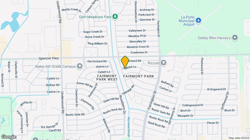 10206 Catlett Ln Map and Location Details