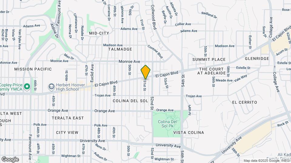 4377 51st St Map and Location Details