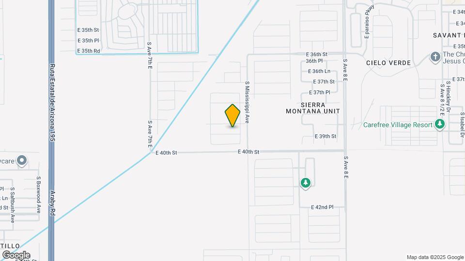 7374 E 39TH St Map and Location Details