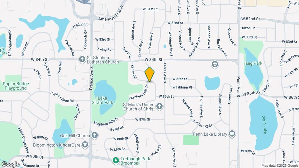 3301 Shepherd Hills Dr Map and Location Details
