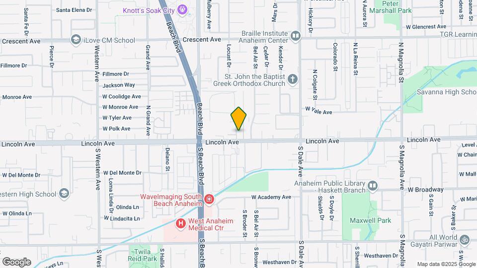 131 N Richmont Dr Map and Location Details
