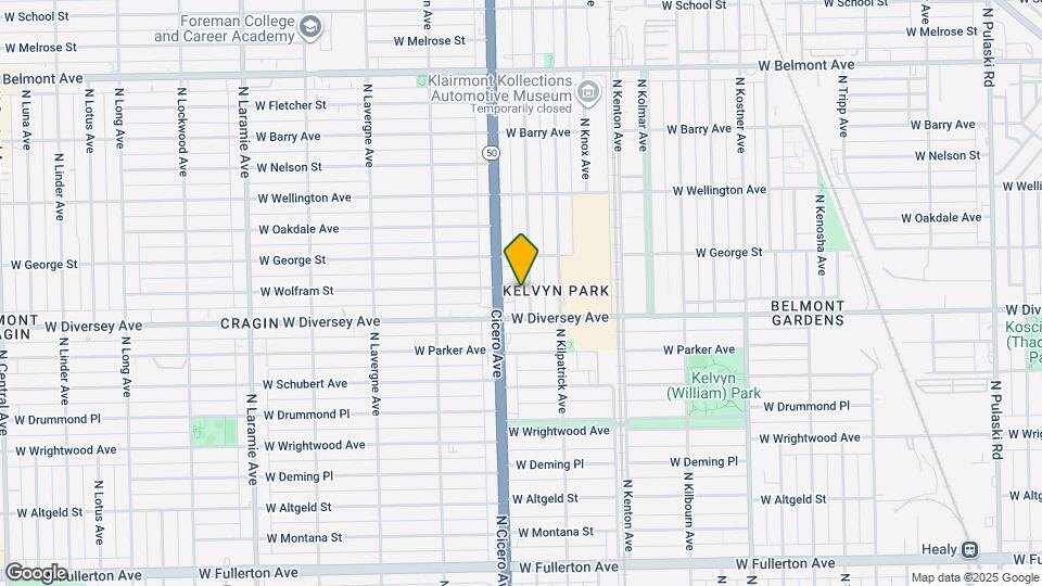 2822 N Keating Ave Map and Location Details
