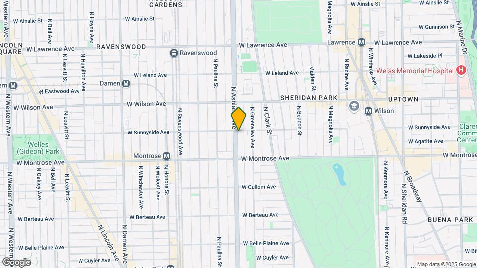 4453-4455 N Ashland Ave Map and Location Details