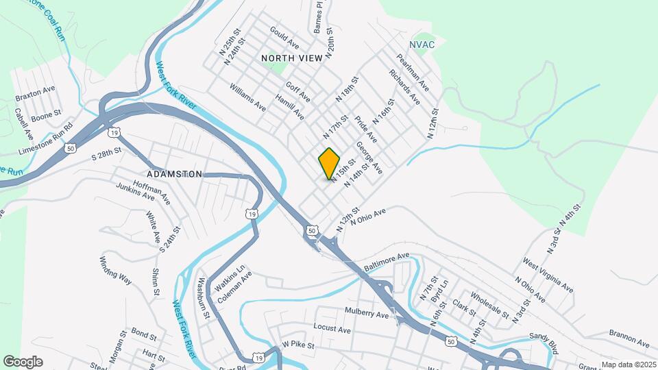 1013 N 15th St Map and Location Details