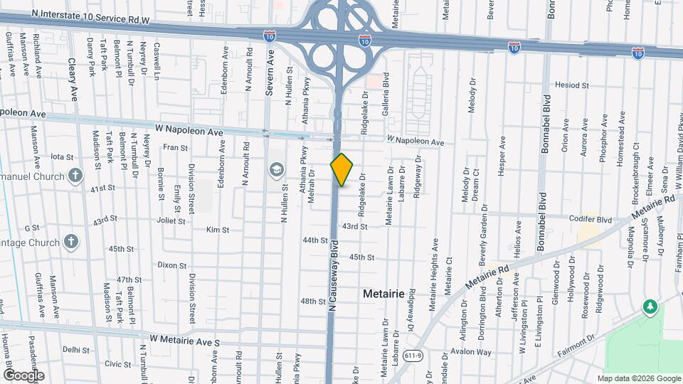 3133 41st St Map and Location Details