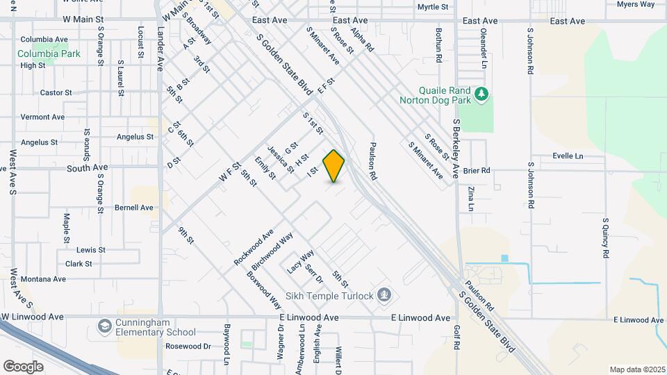 1018 S 1st St Map and Location Details