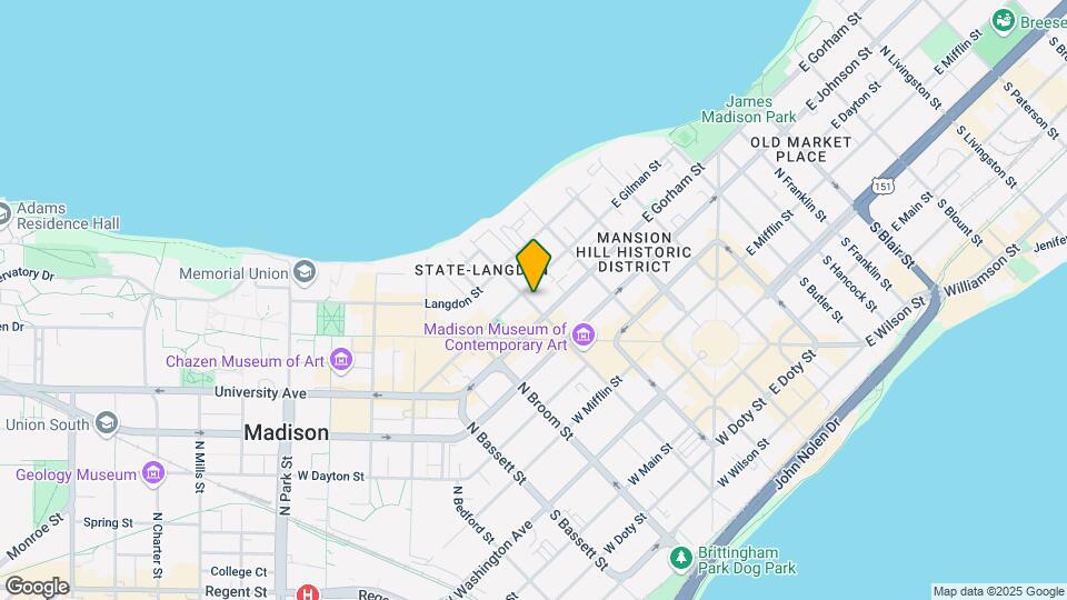 415 N Henry St Mapa y Detalles de la Ubicación