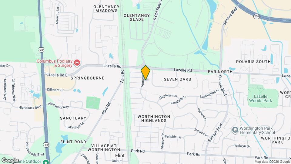 8356 Storrow Dr Map and Location Details